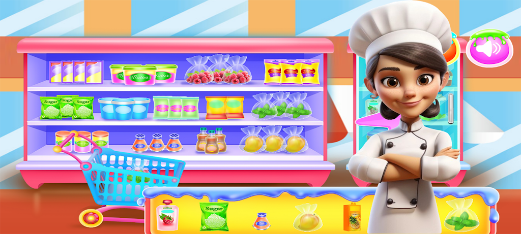 cooking game dessert maker Скриншот 0