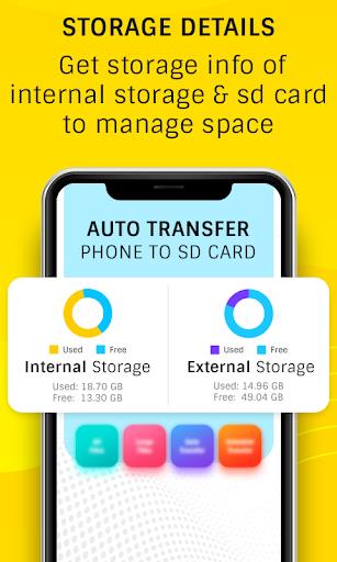 Auto Transfer:Phone To Sd Card Schermafbeelding 0