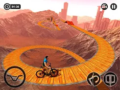 Impossible BMX Bicycle Stunts Captura de pantalla 2