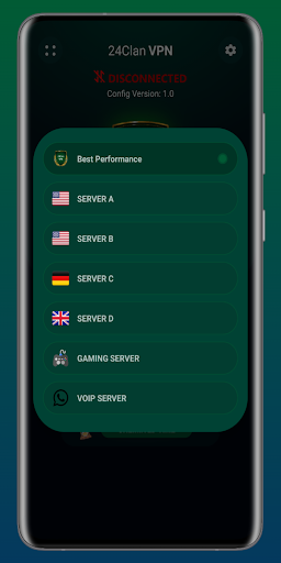 24clan VPN Lite SSH Gaming VPN ဖန်သားပြင်ဓာတ်ပုံ 2