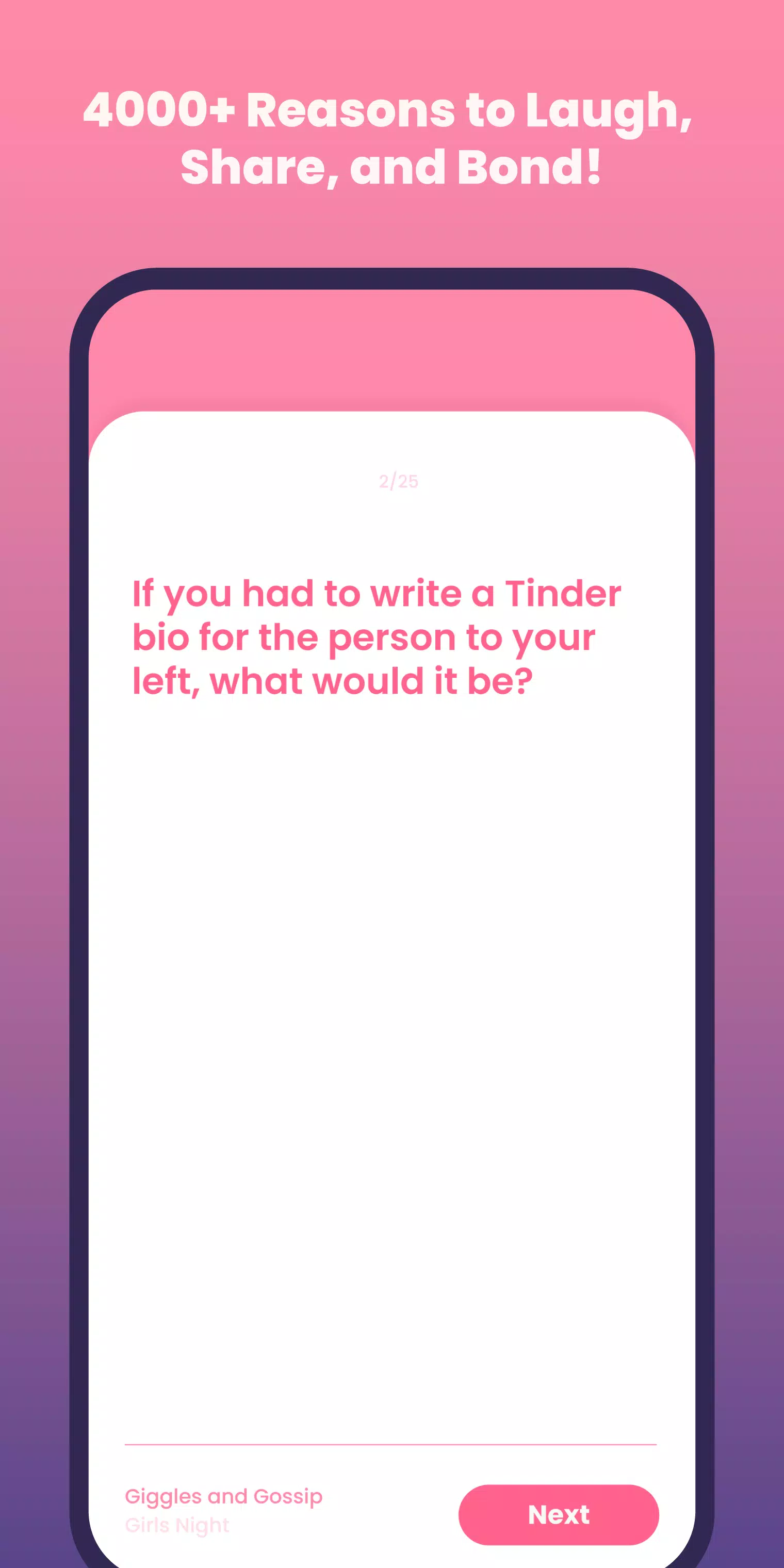 Jeux de Soirée Filles Capture d'écran 1