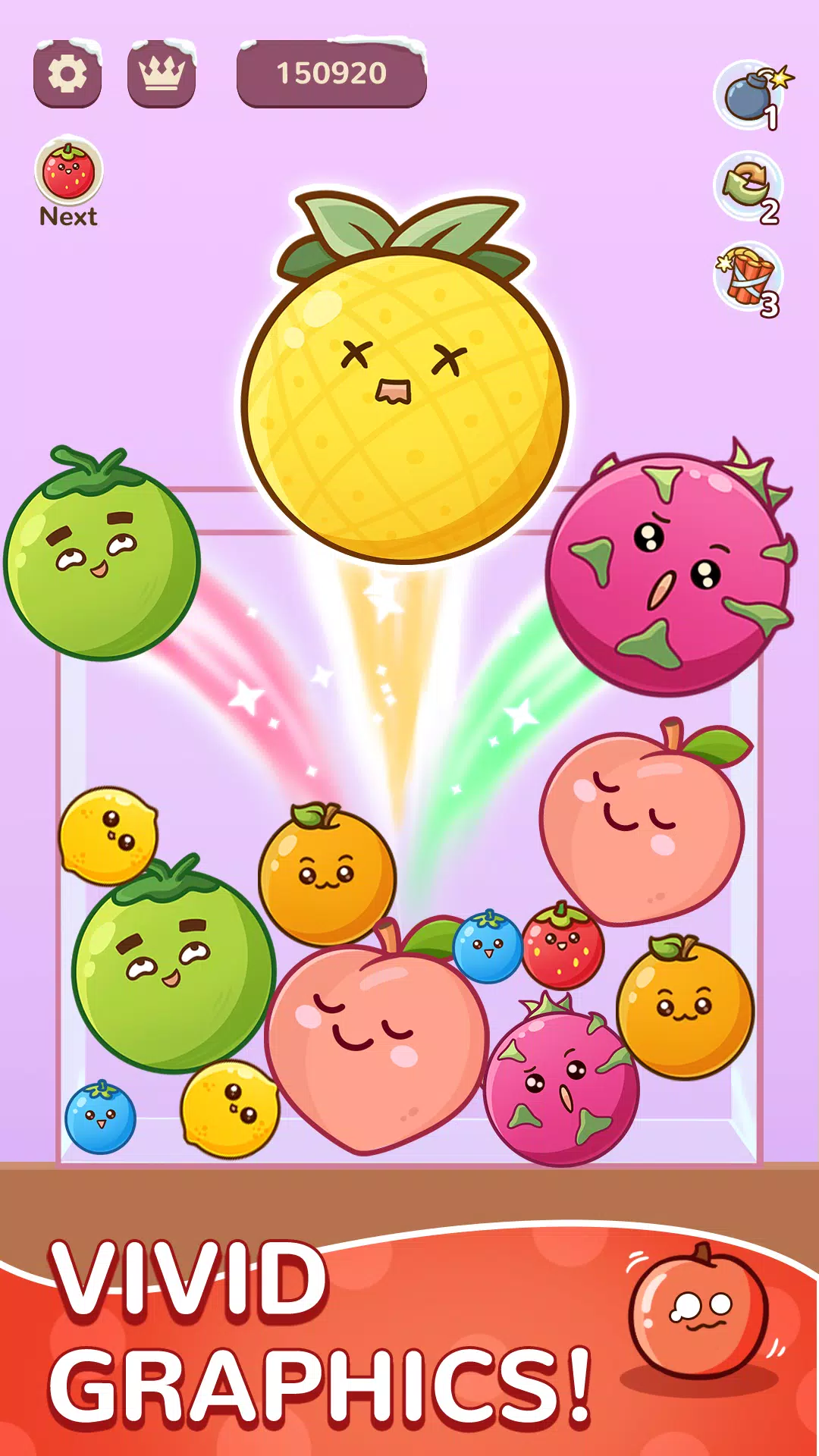 Fruit Drop Master ภาพหน้าจอ 2