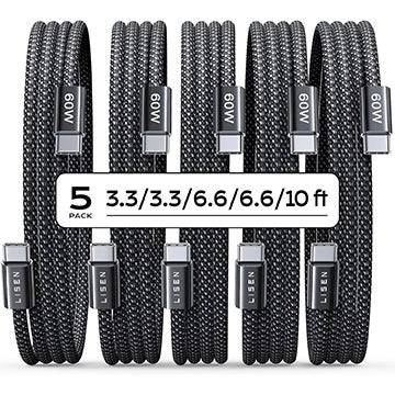 Sadece 8 $ karşılığında 5 USB-C kablosu alın