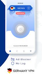 VPN Germany - Get Germany IP Captura de pantalla 1