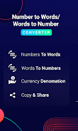 Numbers to Words Converter Ekran Görüntüsü 0