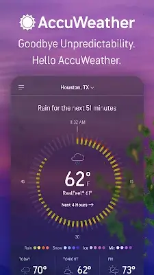 AccuWeather: Weather Radar Ảnh chụp màn hình 0