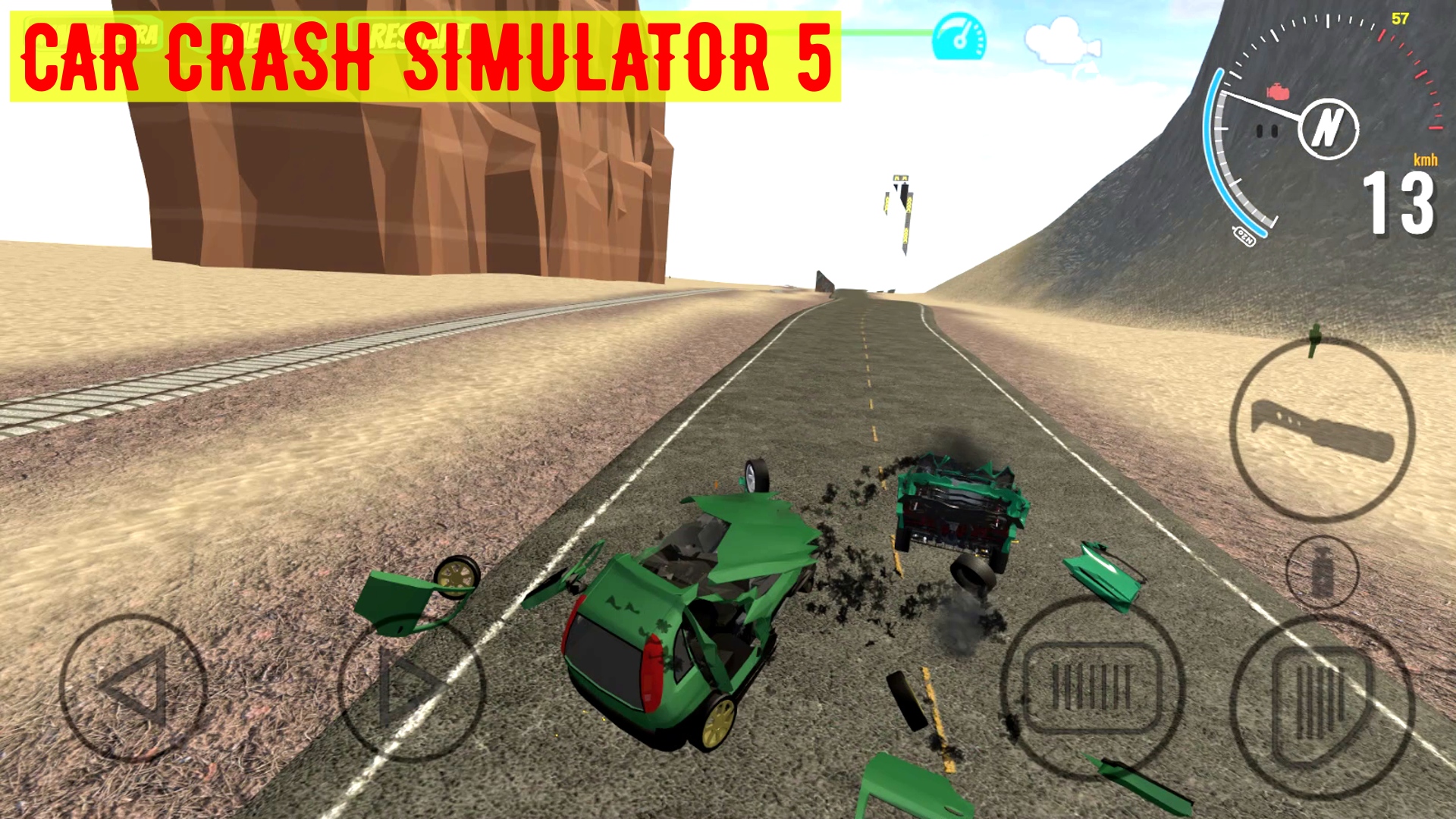 Car Crash Simulator 5 スクリーンショット 1