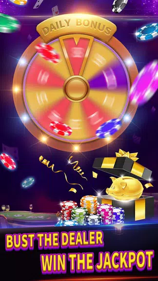 BlackJack 21 lite offline game应用截图第2张