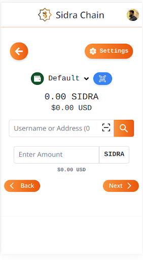 Sidra Chain Screenshot 0