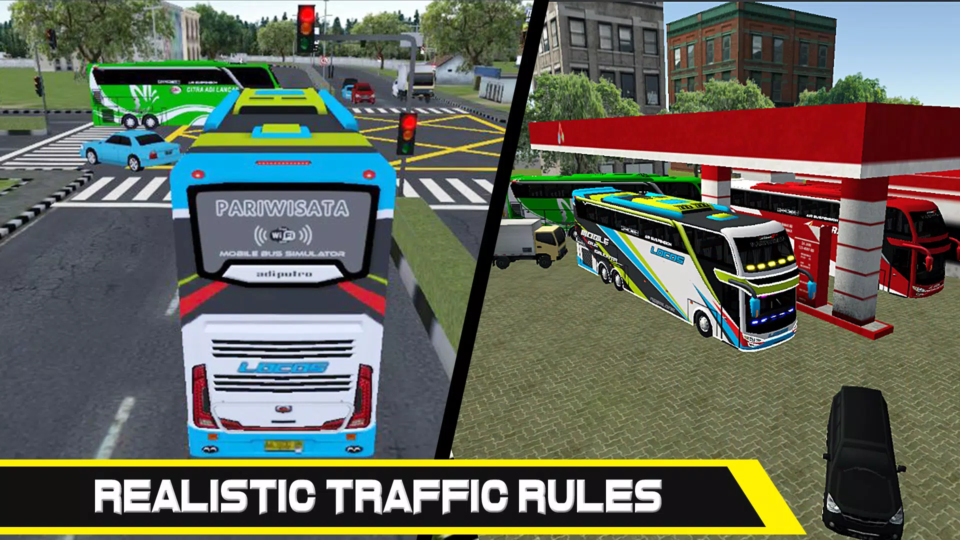 Mobile Bus Simulator Скриншот 2