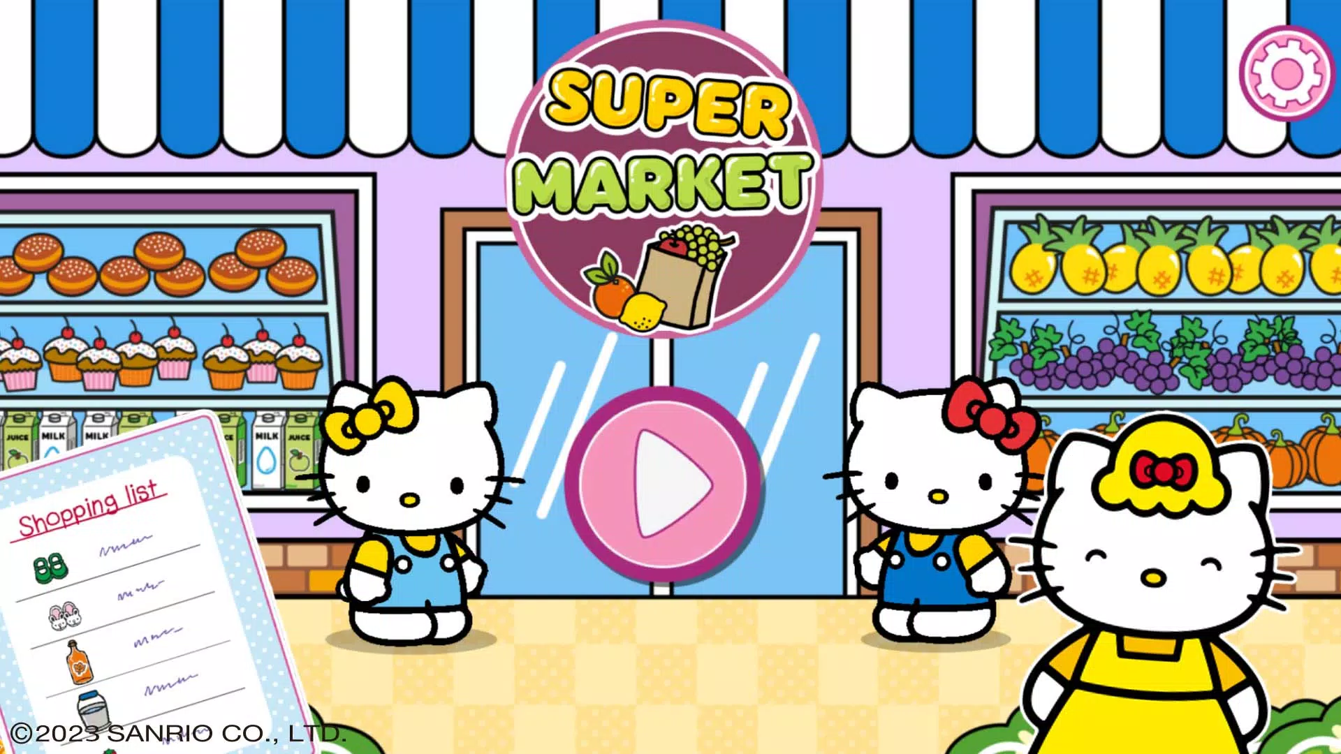 Hello Kitty: Kids Supermarket Ảnh chụp màn hình 0