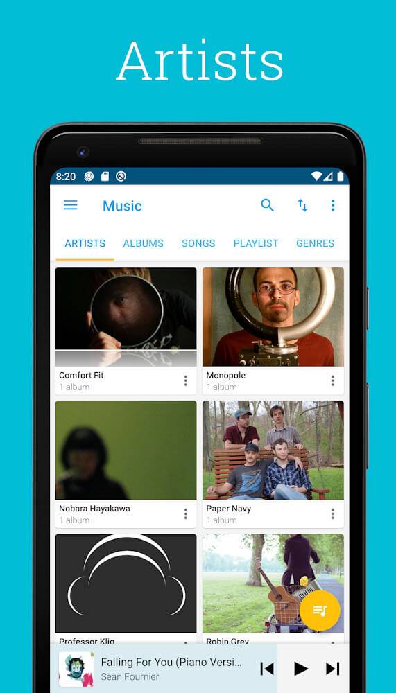 Pixel+ – Music Player ภาพหน้าจอ 1