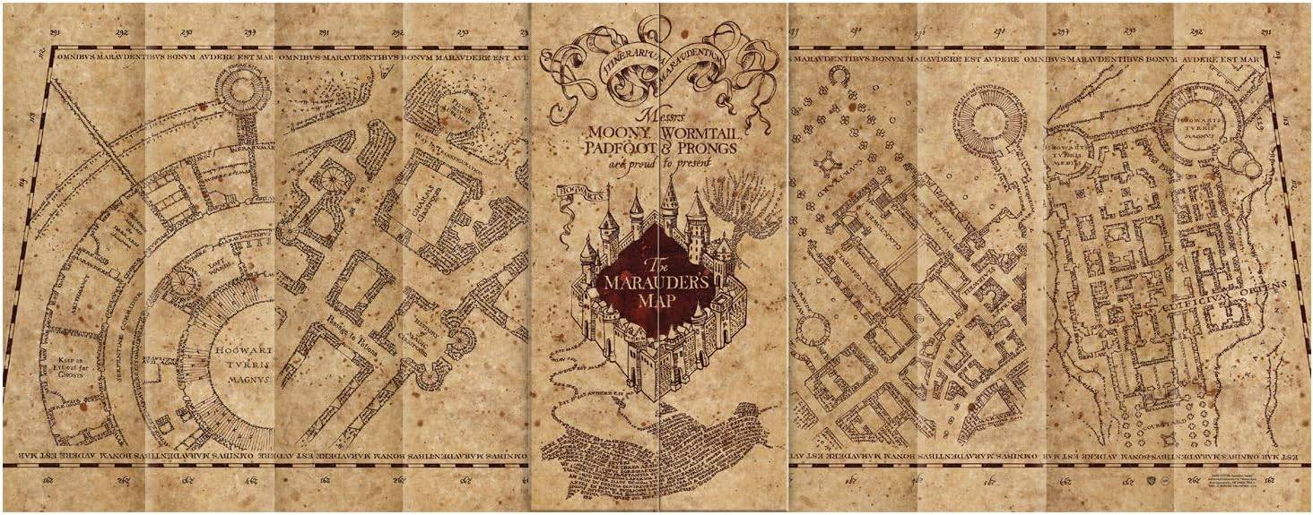 Nakumpleto ang puzzle ng mapa ng Marauder