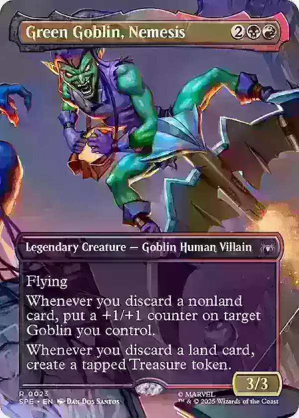 Green Goblin Nemesis card