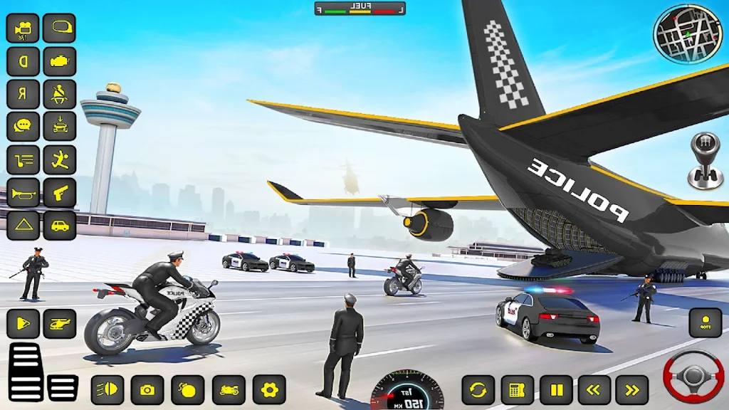 Police Truck Transport Game Ekran Görüntüsü 2