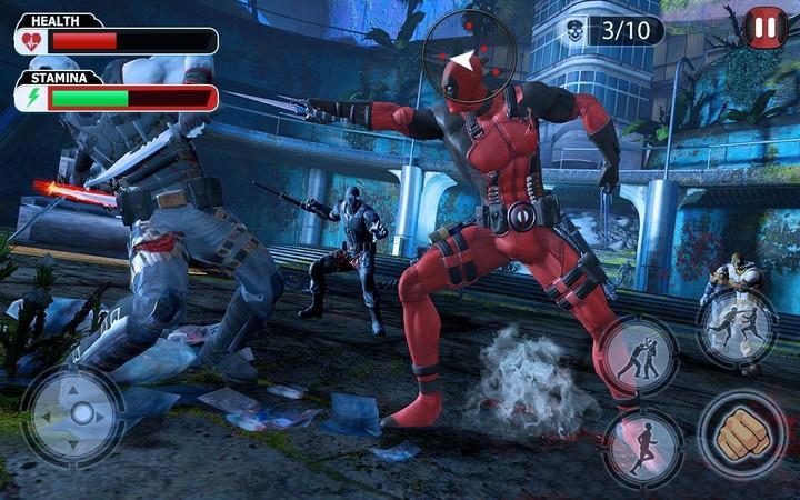 SuperHero Fighting Game:Taken7 Скриншот 1