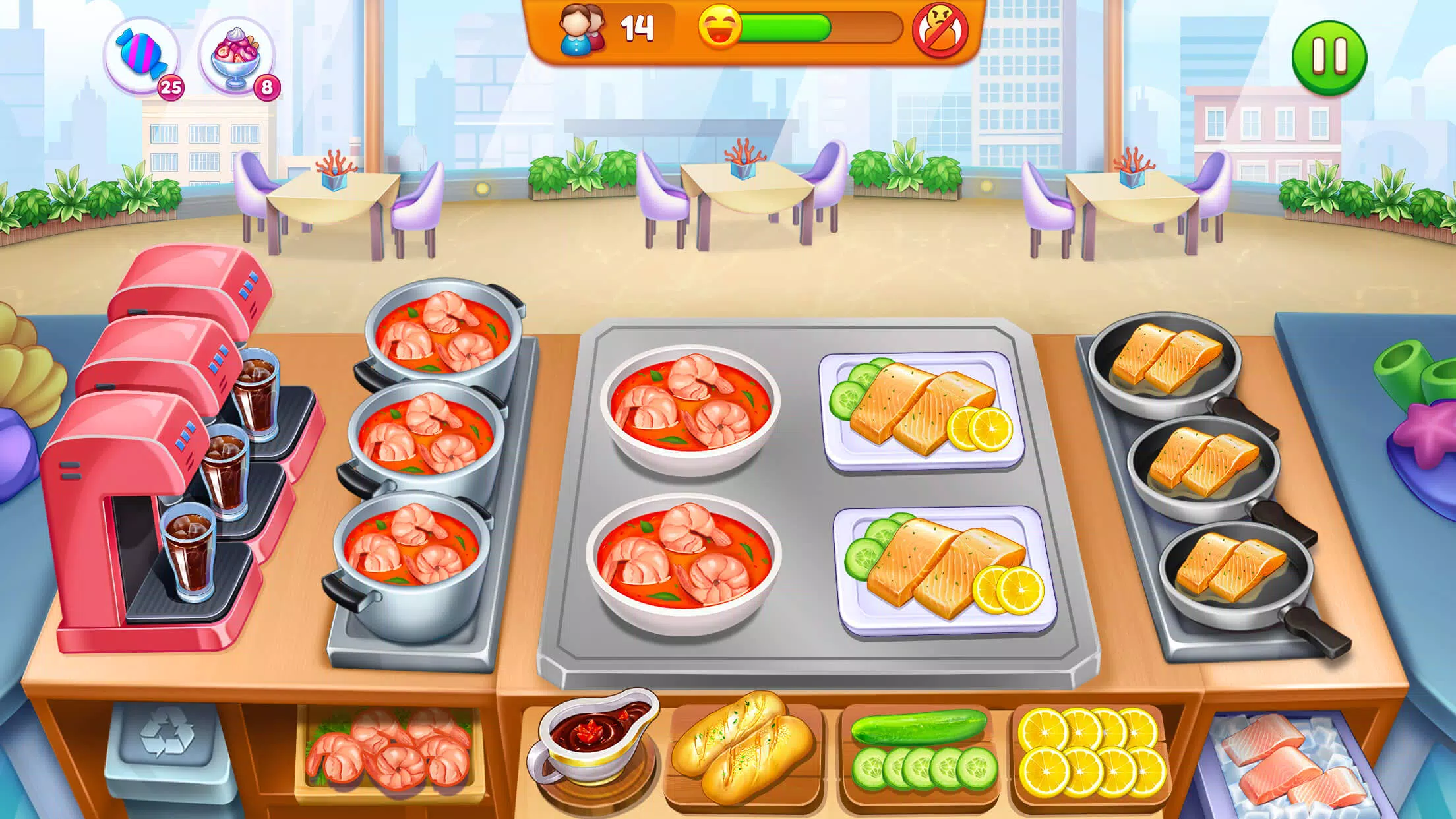 Cooking Restaurant Food Games Tangkapan skrin 0