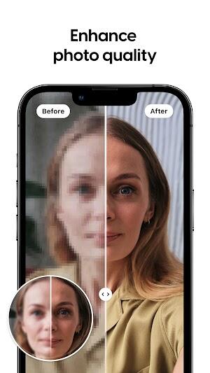 PhotoApp AI Photo Enhancer Schermafbeelding 0