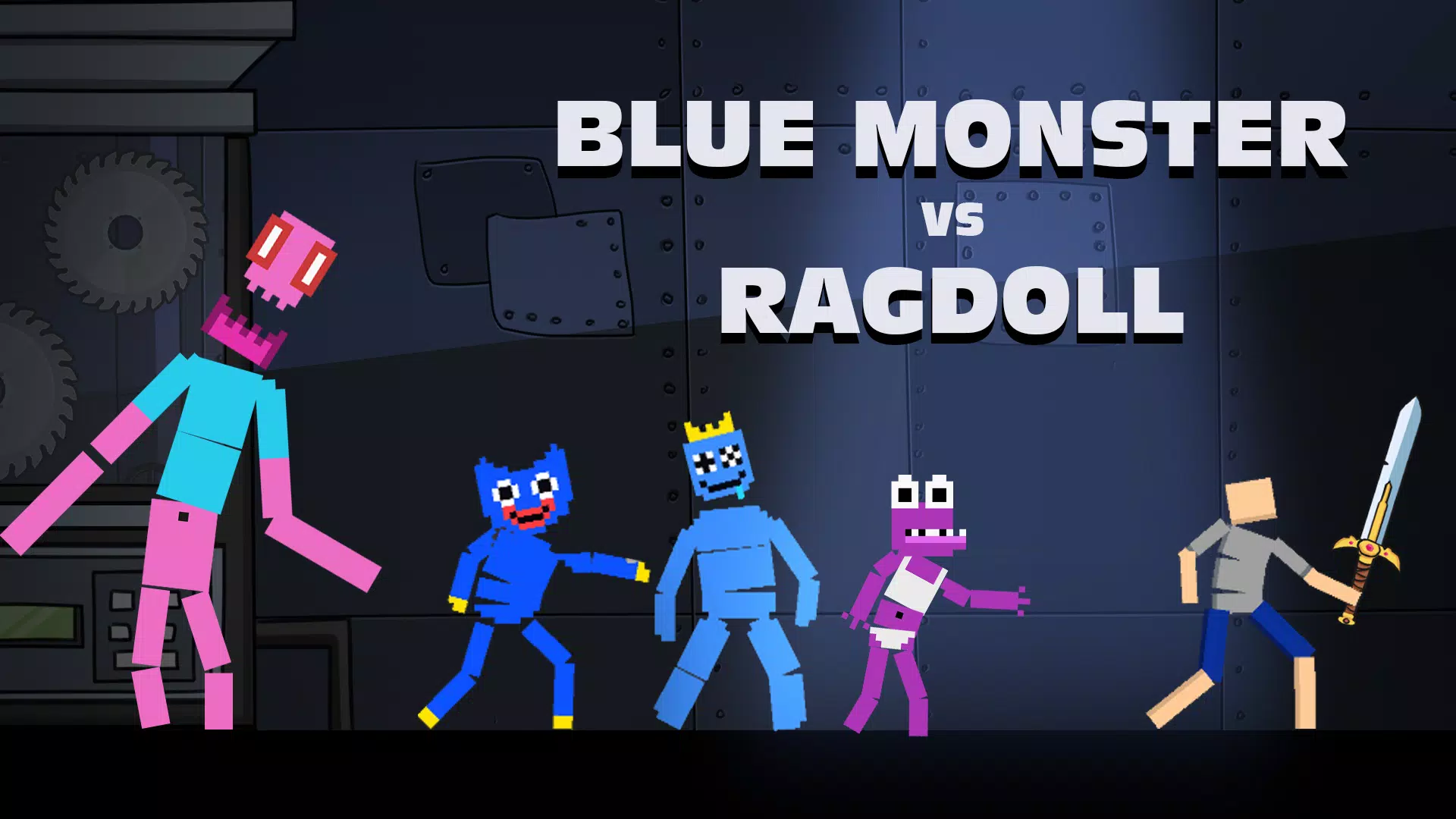 Blue Monster Playground Скриншот 0