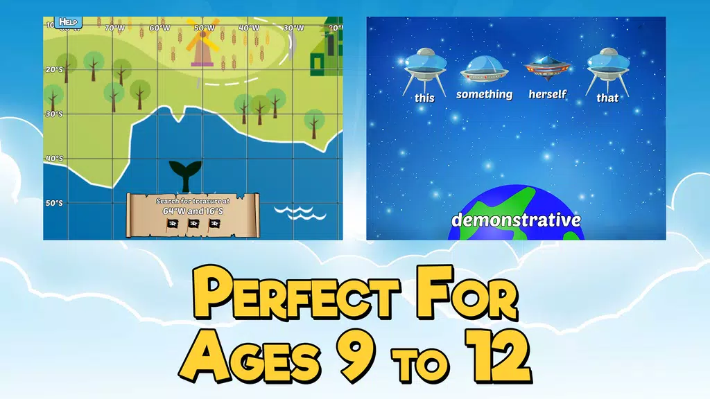 Fifth Grade Learning Games 스크린샷 1