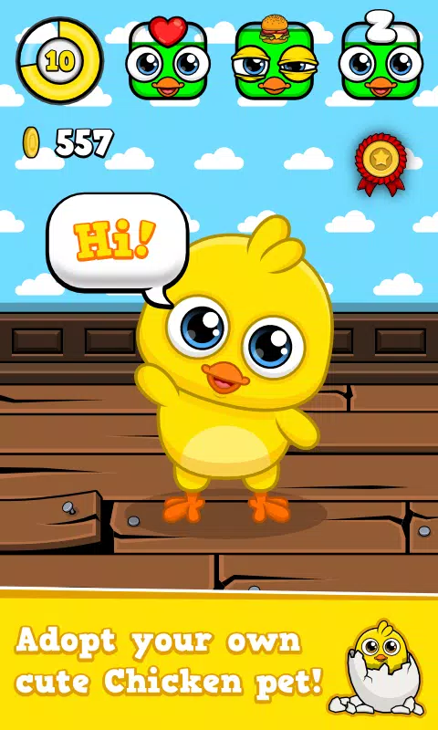 My Chicken - Virtual Pet Game 스크린샷 0