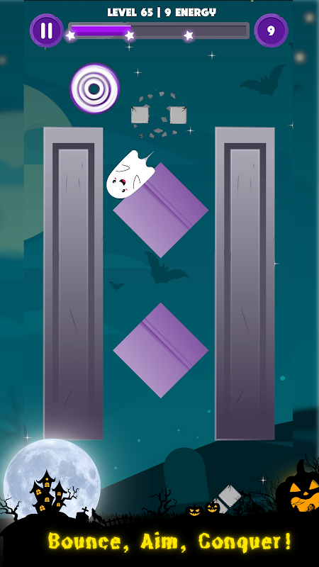 Ghost Glider: Spooky Adventure 스크린샷 1