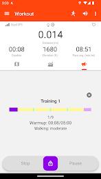 GPS Running Cycling & Fitness 스크린샷 2