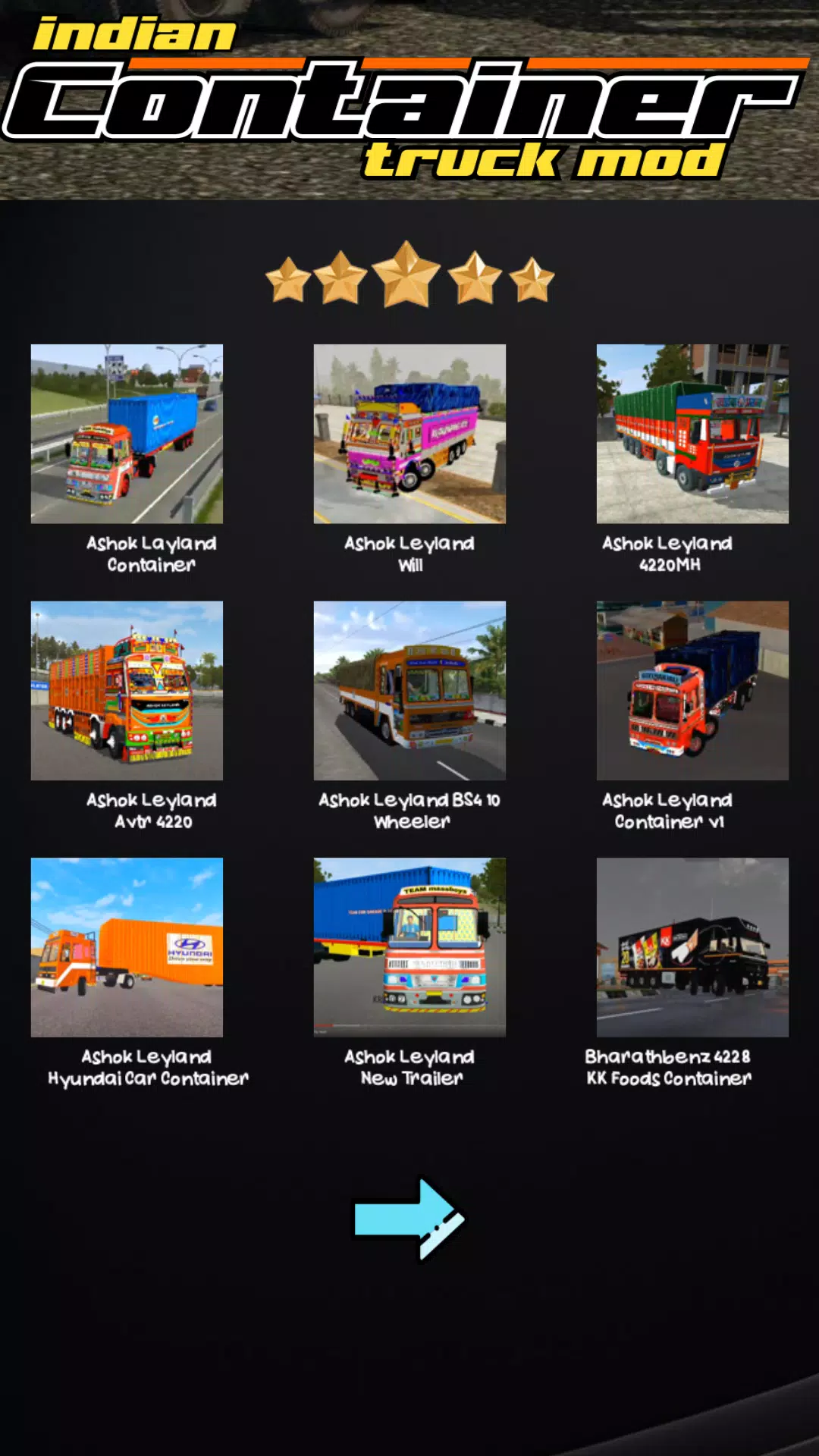 Indian Container Truck Mod 스크린샷 1