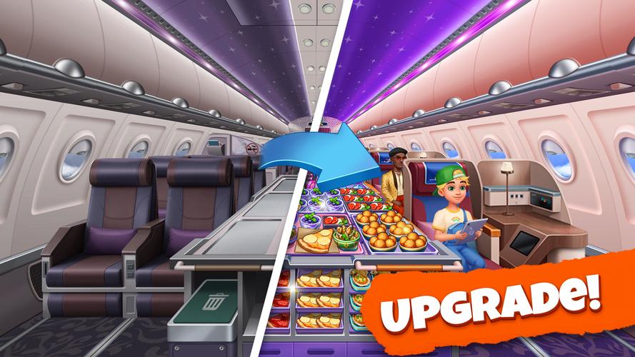 Airplane Cooking - Chef Game स्क्रीनशॉट 2