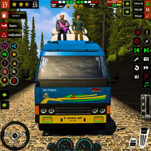 Real Mini Coach: Bus Game 3D Captura de pantalla 0