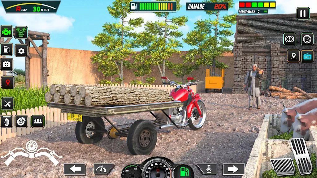 Tuk Tuk Rickshaw: Auto Game 스크린샷 1