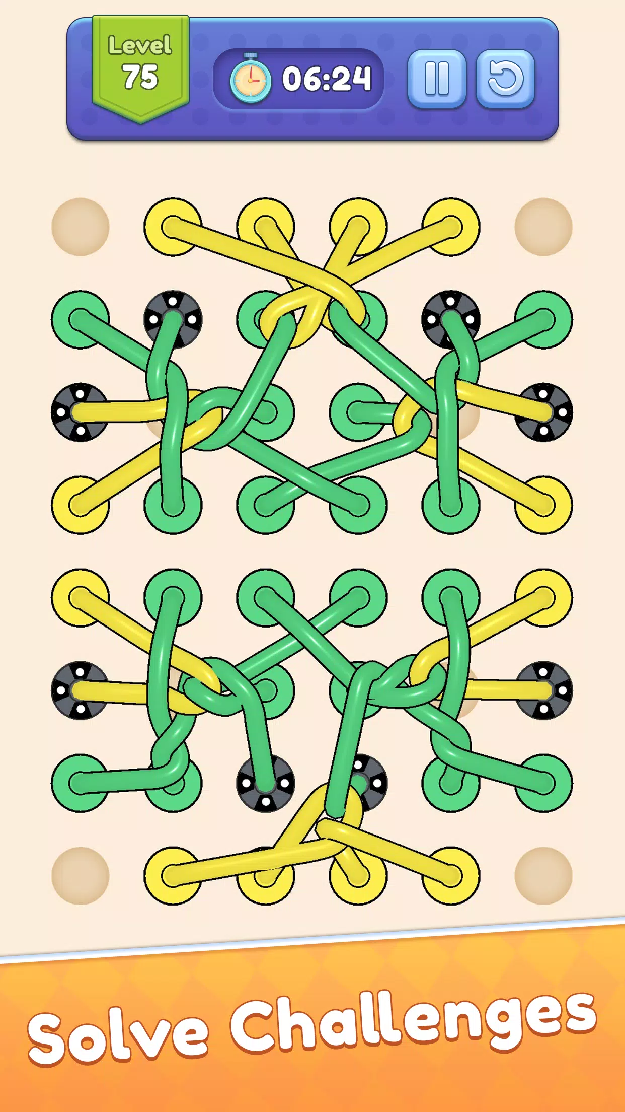 Tangle Out: Rope Puzzle スクリーンショット 1