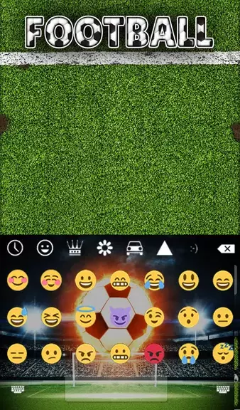 Football Keyboard & Wallpaper स्क्रीनशॉट 3