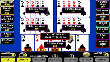 Five Play Poker Screenshot 3