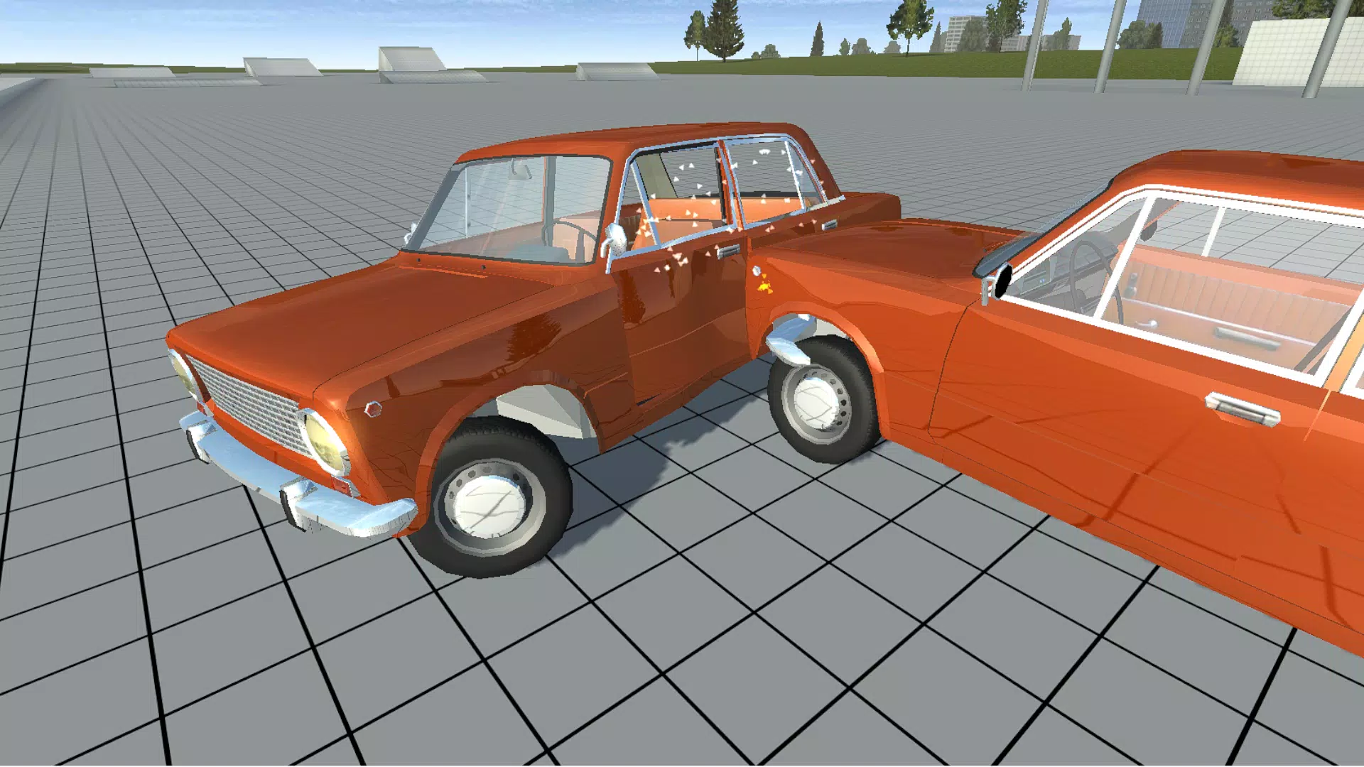 Simple Car Crash Physics Sim スクリーンショット 2