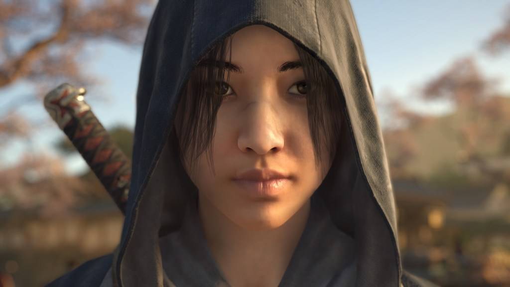 Assassin's Creed Shadows Naoe Close Up as part of an article about voice actors.