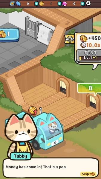 Idle Cat Tycoon Captura de tela 0