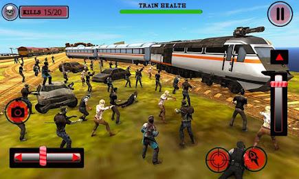 US Army Train Zombie Shooting ဖန်သားပြင်ဓာတ်ပုံ 2