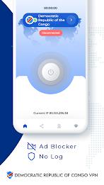 VPN Congo - Get Congo IP Captura de pantalla 1