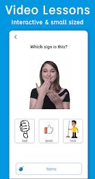 Sign Language ASL Pocket Sign 스크린샷 1