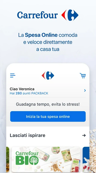 Carrefour Italia Ekran Görüntüsü 0