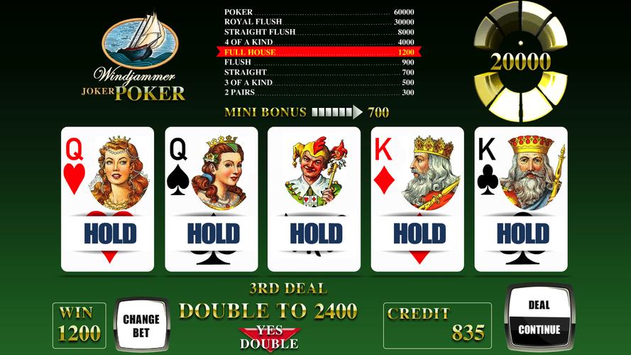 Windjammer Poker स्क्रीनशॉट 1