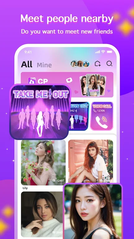 CP Talk-Chat,Dating,Match,Meet Screenshot 1