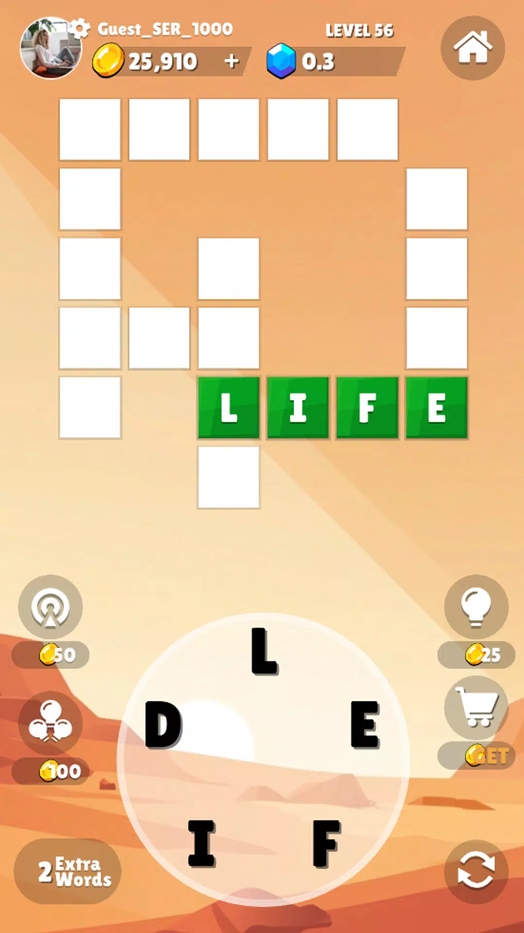 WordCrush Captura de pantalla 2