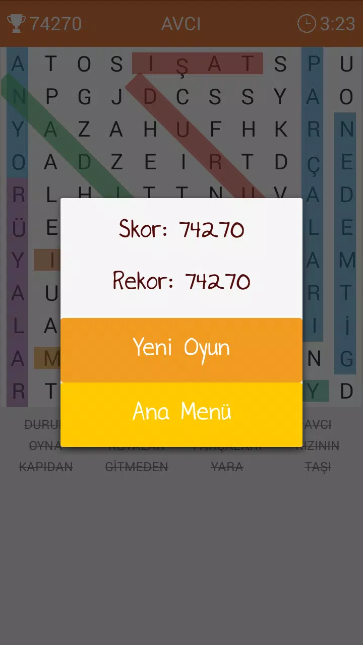 Kelime Bulmaca Captura de pantalla 2
