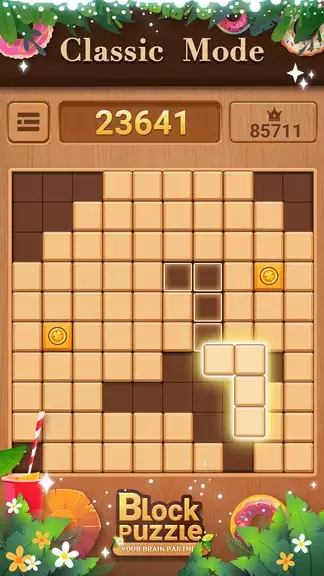 Blockrealm: Wood Block Puzzle Capture d'écran 0