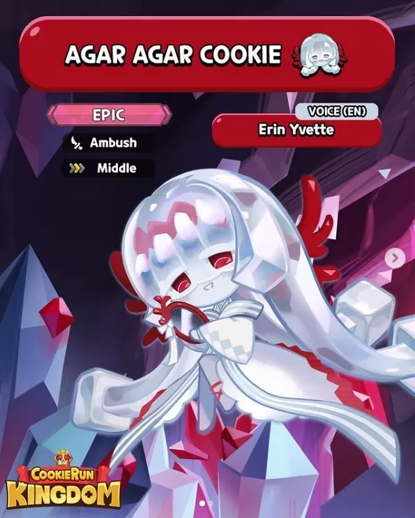 CookieRun Kingdom Guide Agar Agar Cookie