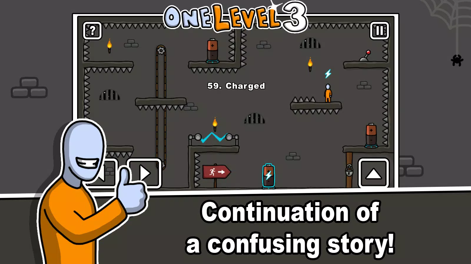 One Level 3 Stickman Jailbreak Capture d'écran 0