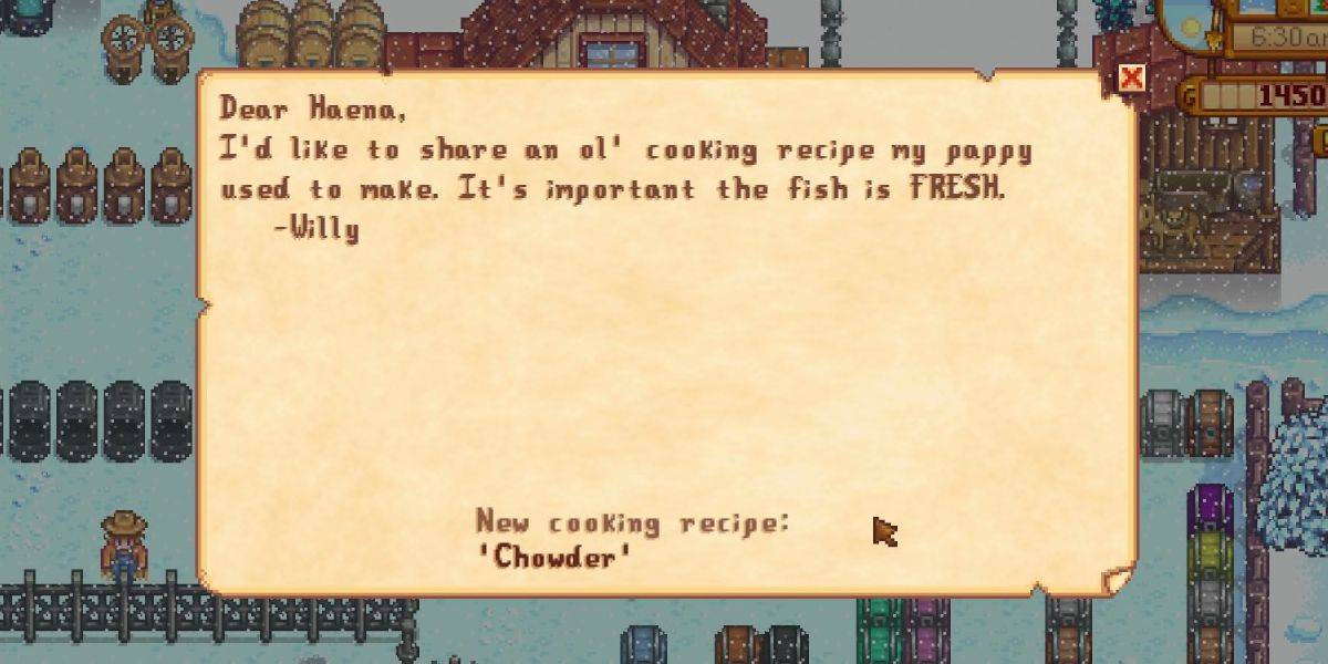 Fishing Perks