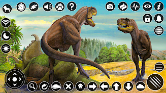 Dinosaur Simulator Games 3D Captura de pantalla 1